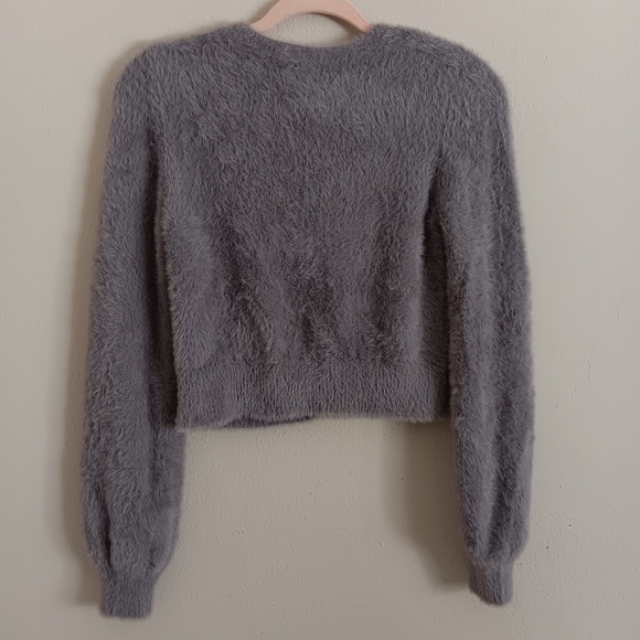 Aritzia Sunday Best Carmen Fuzzy Cardigan - Picture 5 of 9